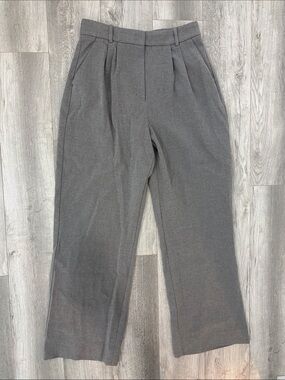 Abercrombie and Fitch - Curve Love Sloane Brushed Pants - Grey - Size 29 Long